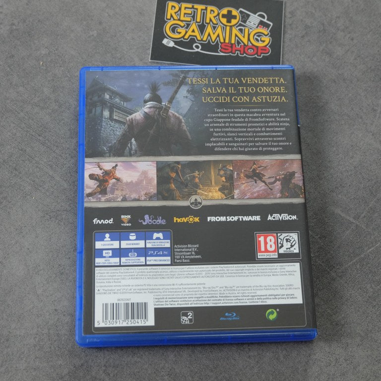 Vendita Sekiro Shadows Die Twice - Retrogaming Shop
