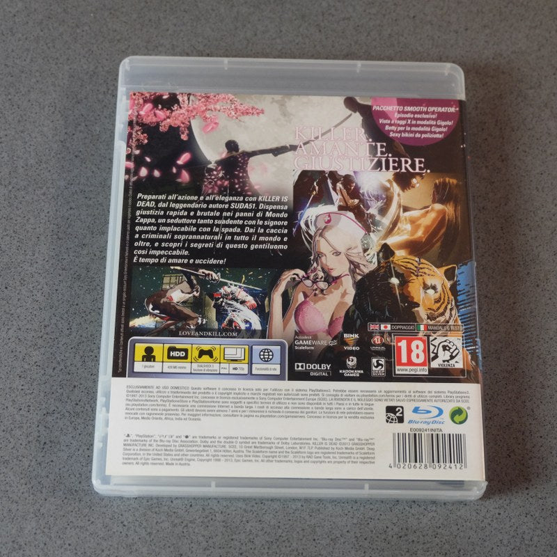 Killer is Dead Limited Edtiion Sony
