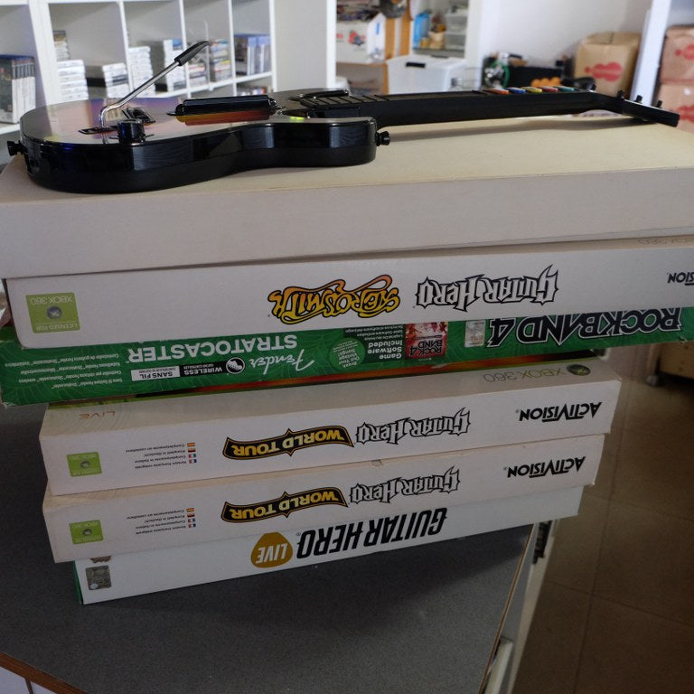 Vendita Blocco Giochi Guitar Hero/Rockband - Retrogaming Shop