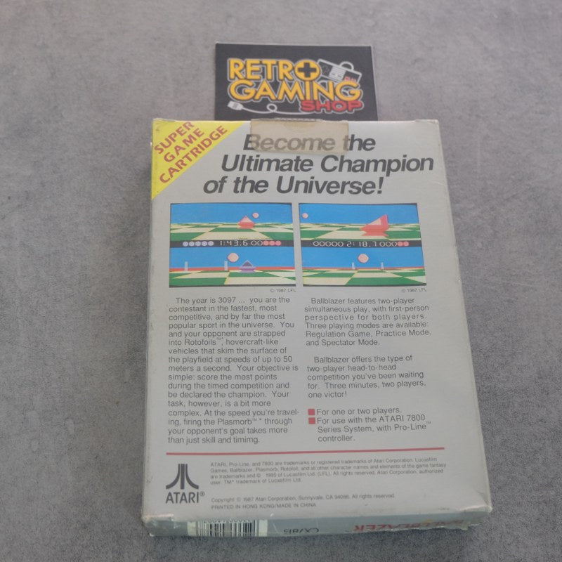 Vendita Ballblazer Atari 7800 Nuovo - Retrogaming Shop