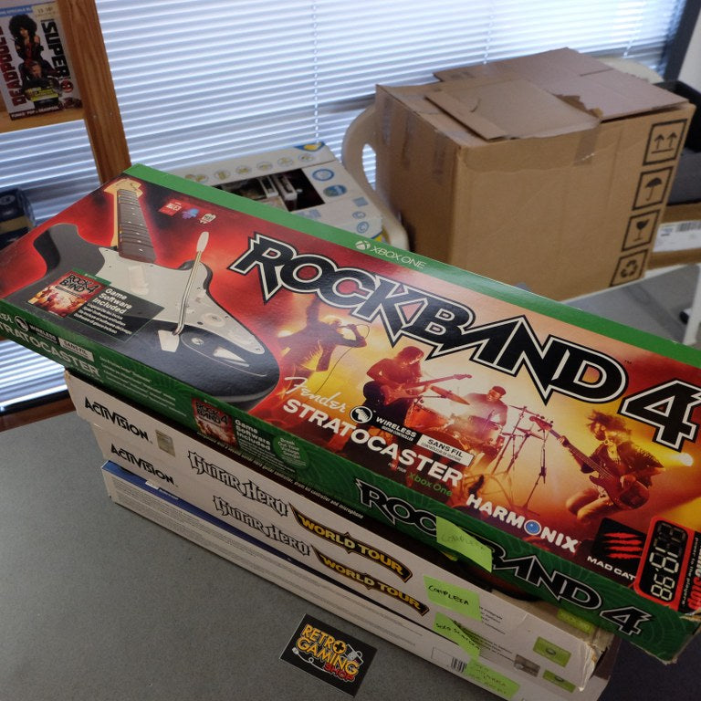 Vendita Blocco Giochi Guitar Hero/Rockband - Retrogaming Shop