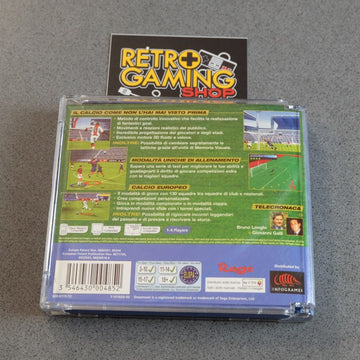 Jeu UEFA STRIKER Pour Sega Dreamcast - Version PAL EUR - Bon état Avec Notice Complète
