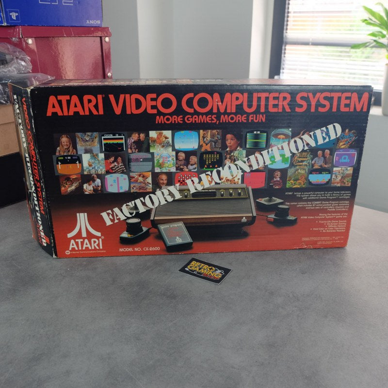 Vendita Atari CX-2600 Factory Reconditioned USA - Retrogaming Shop