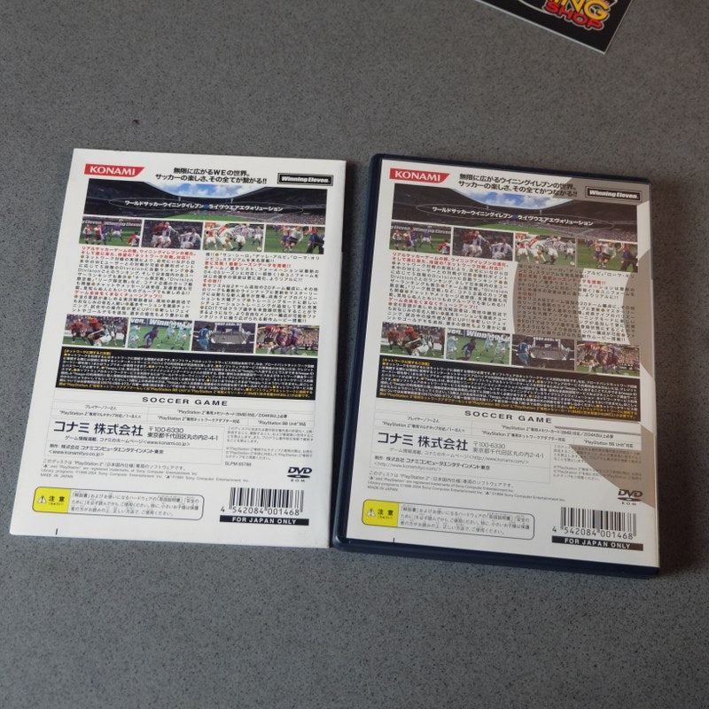 Vendita Winning Eleven 8 Livewire Evolution + Network Manual - Retrogaming Shop