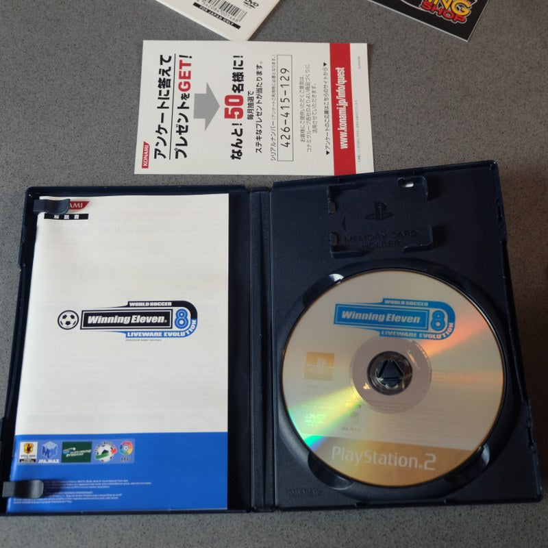 Vendita Winning Eleven 8 Livewire Evolution + Network Manual - Retrogaming Shop