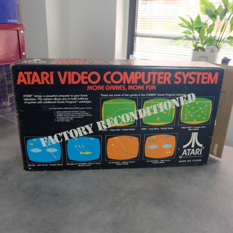 Vendita Atari CX-2600 Factory Reconditioned USA - Retrogaming Shop