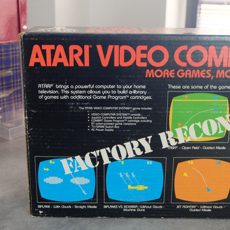 Vendita Atari CX-2600 Factory Reconditioned USA - Retrogaming Shop