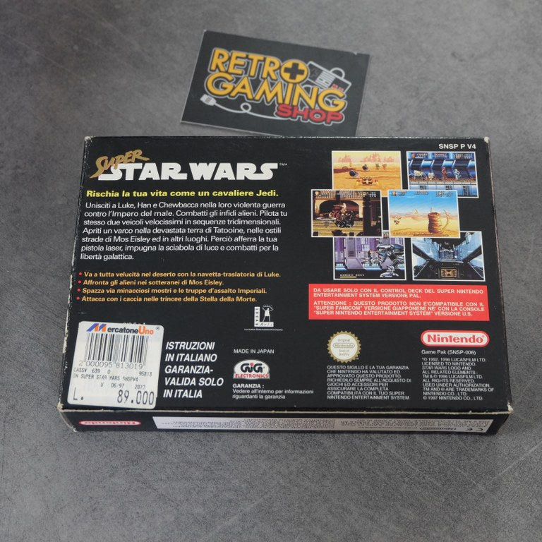 Vendita Super Star Wars - Retrogaming Shop