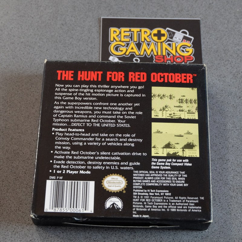 Vendita The Hunt for Red October - Retrogaming Shop