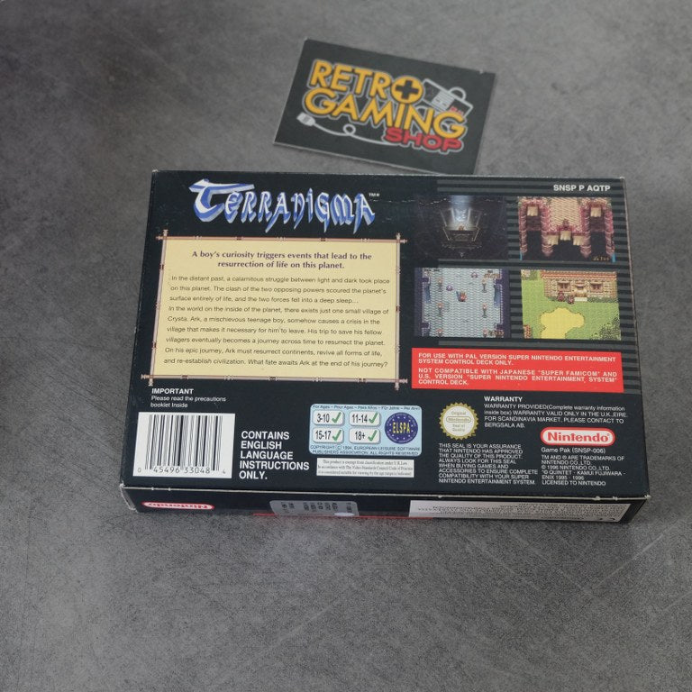 Vendita Terranigma - Retrogaming Shop