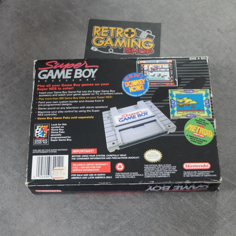 Vendita Super Game Boy USA - Retrogaming Shop