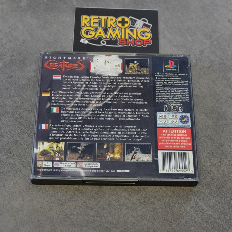 Nightmare Creatures Sony