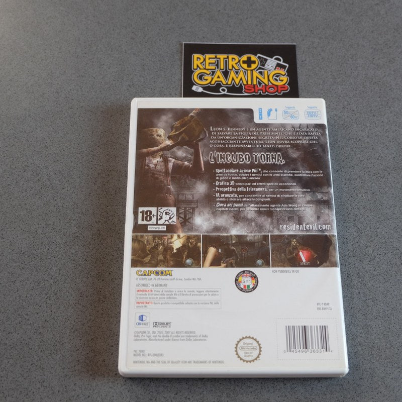 Vendita Resident Evil 4: Wii Edition - Retrogaming Shop