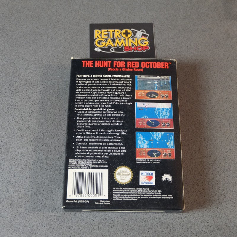 Vendita The Hunt for Red October-Caccia a Ottobre Rosso - Retrogaming Shop