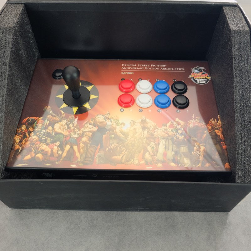 Vendita Official Street Fighter 15th Anniversary Edition Arcade Stick - Retrogaming Shop