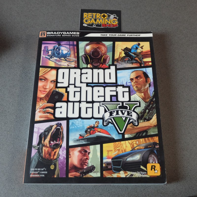 Vendita Grand Theft Auto V Bradygames Signature Series Guide - Retrogaming Shop