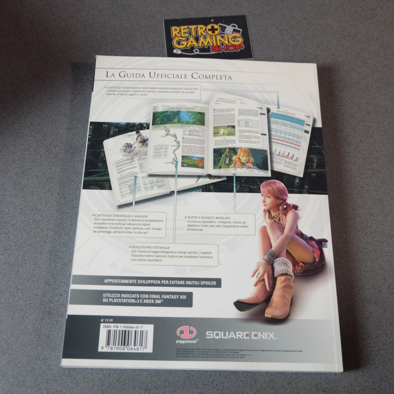 Vendita Final Fantasy XIII Guida Ufficiale - Retrogaming Shop