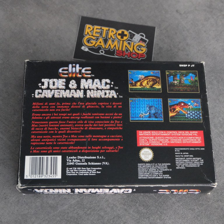 Vendita Joe & Mac Caveman Ninja - Retrogaming Shop