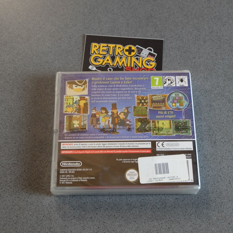 Vendita Il Professor Layton E il Richiamo Dello Spettro Nuovo - Retrogaming Shop
