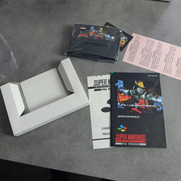 Vendita Super Nintendo Killer Instinct Bundle - Retrogaming Shop