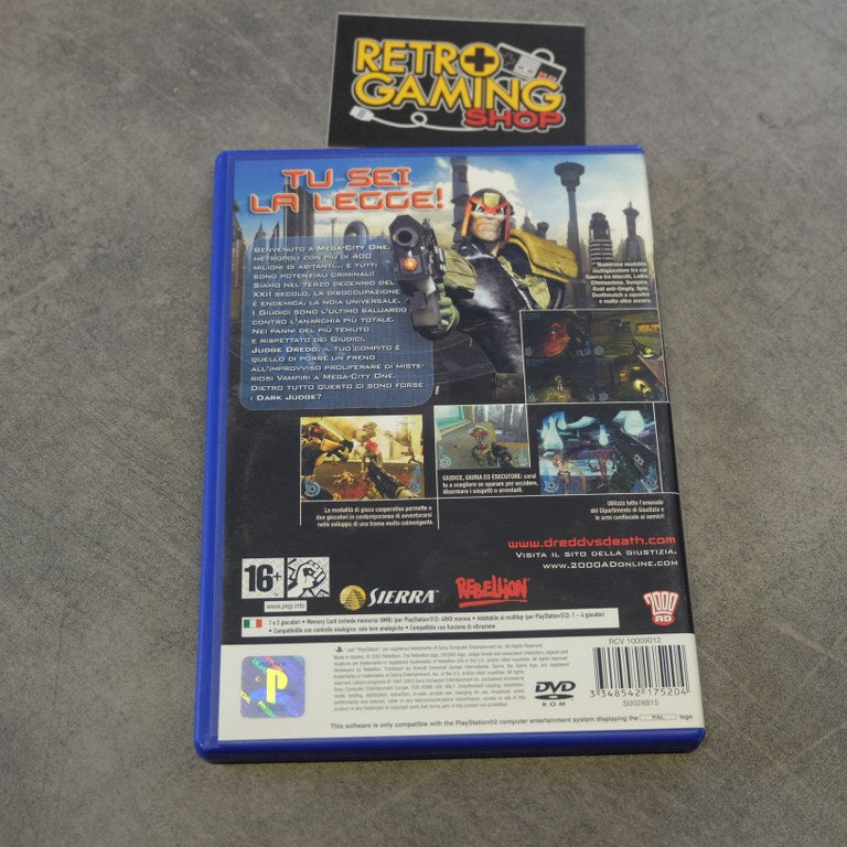 Vendita Judge Dredd Dredd vs Death - Retrogaming Shop