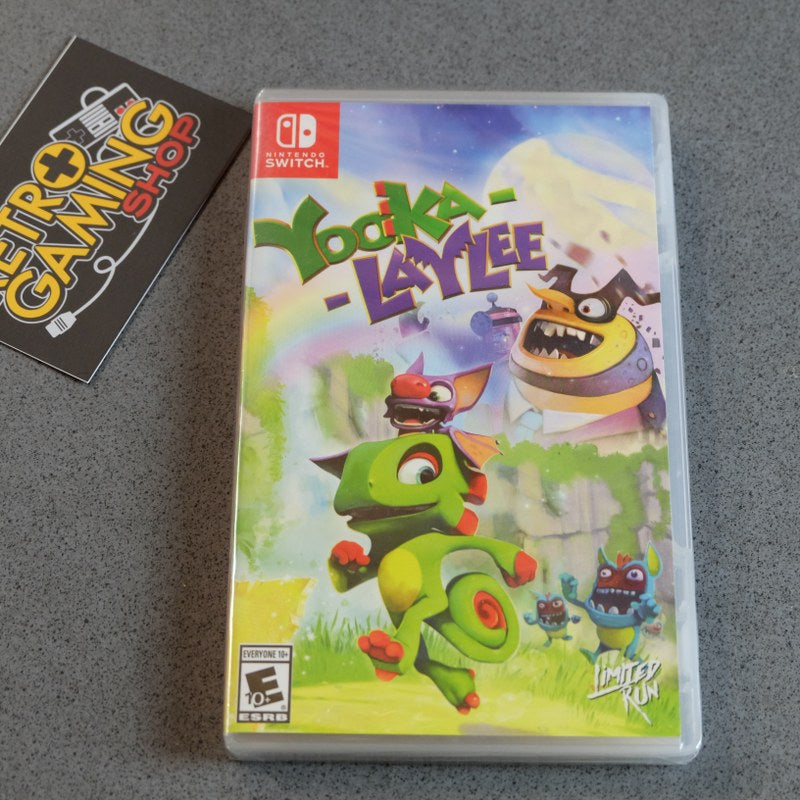 Vendita Yooka Laylee Limited Run Nuovo - Retrogaming Shop