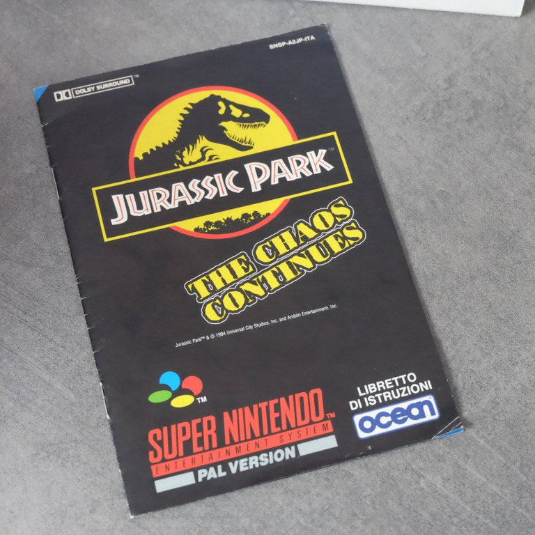 Vendita Jurassic Park: the Chaos Continues - Retrogaming Shop