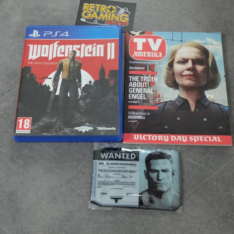 Vendita Wolfenstein 2 The New Colossus Welcome to Amerika - Retrogaming Shop