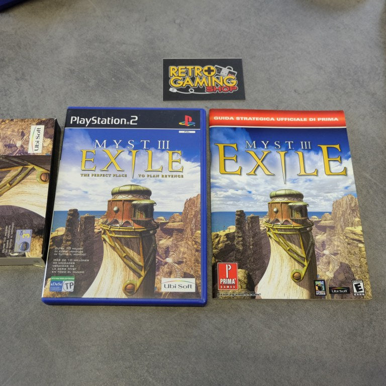 Myst Iii 3 Exile + Guida Ufficiale Sony