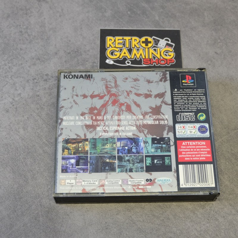 Metal Gear Solid + Demo Silent Hill Sony