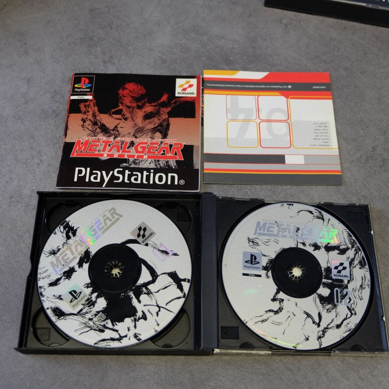 Metal Gear Solid + Demo Silent Hill Sony