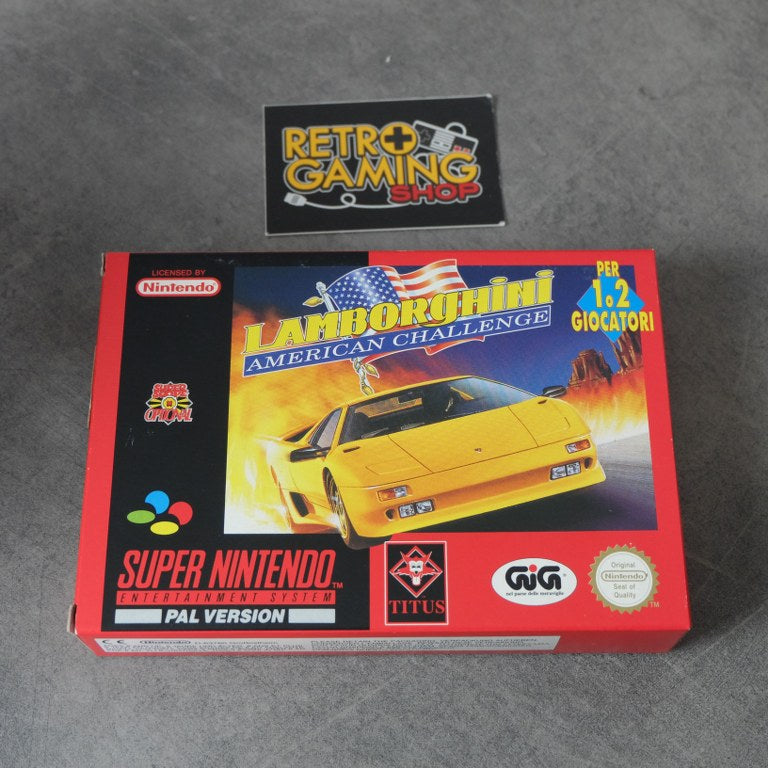 Vendita Lamborghini American Challenge - Retrogaming Shop