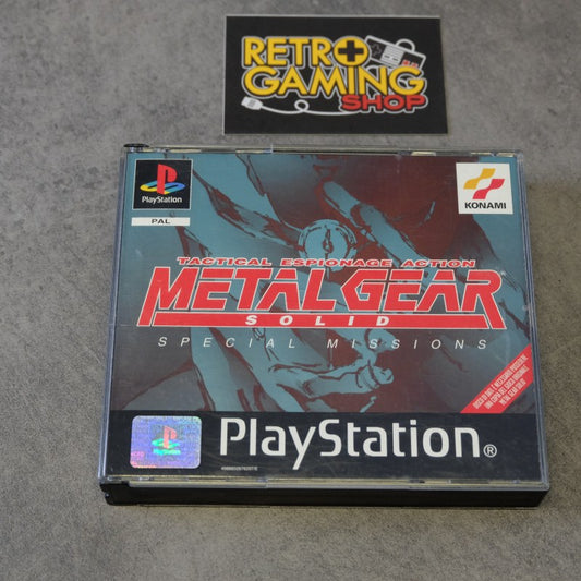 Metal Gear Solid Special Missions Sony