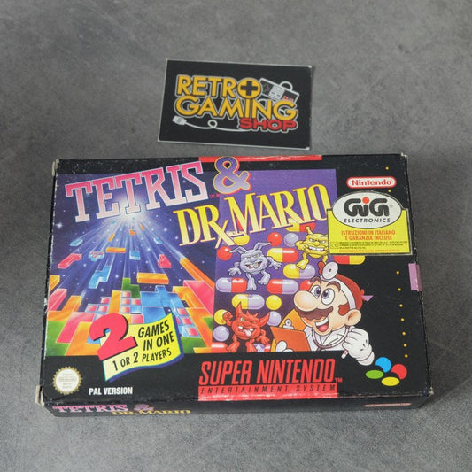 Tetris & Dr Mario Nintendo