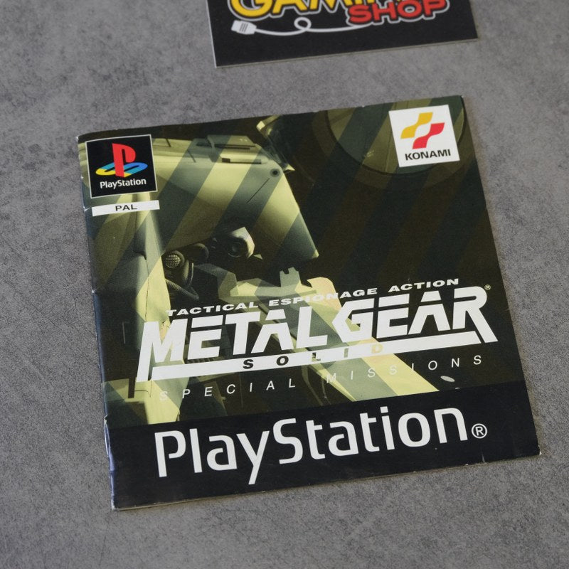 Metal Gear Solid Special Missions Sony