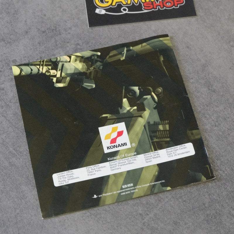 Metal Gear Solid Special Missions Sony