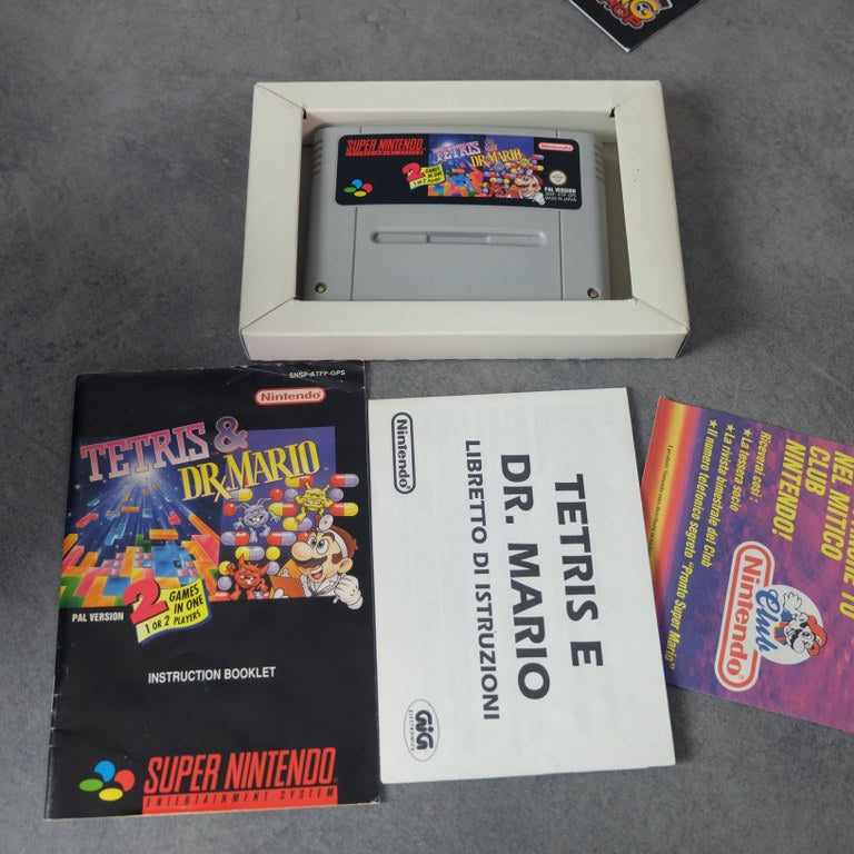 Vendita Tetris & Dr Mario - Retrogaming Shop