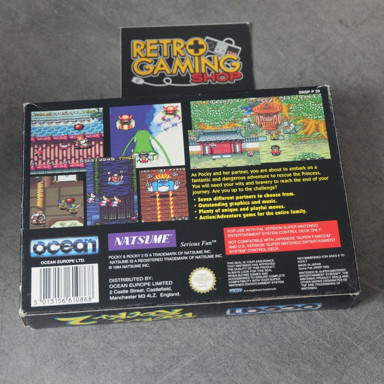 Vendita Pocky & Rocky 2 - Retrogaming Shop