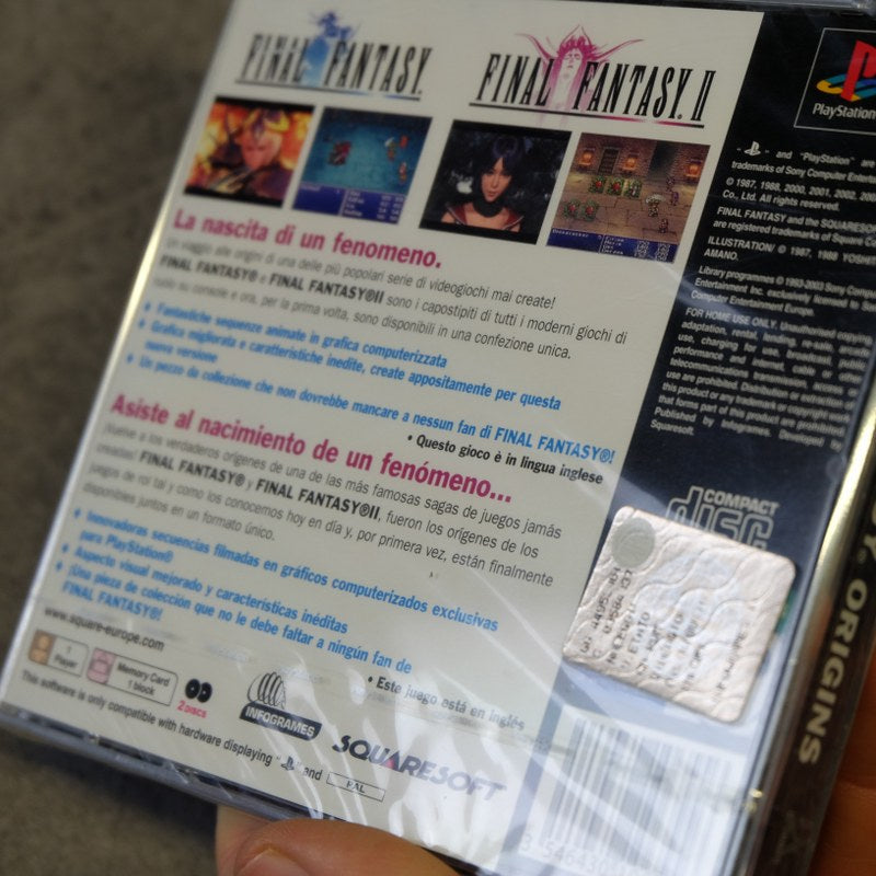 Final Fantasy Origins Nuovo Sony