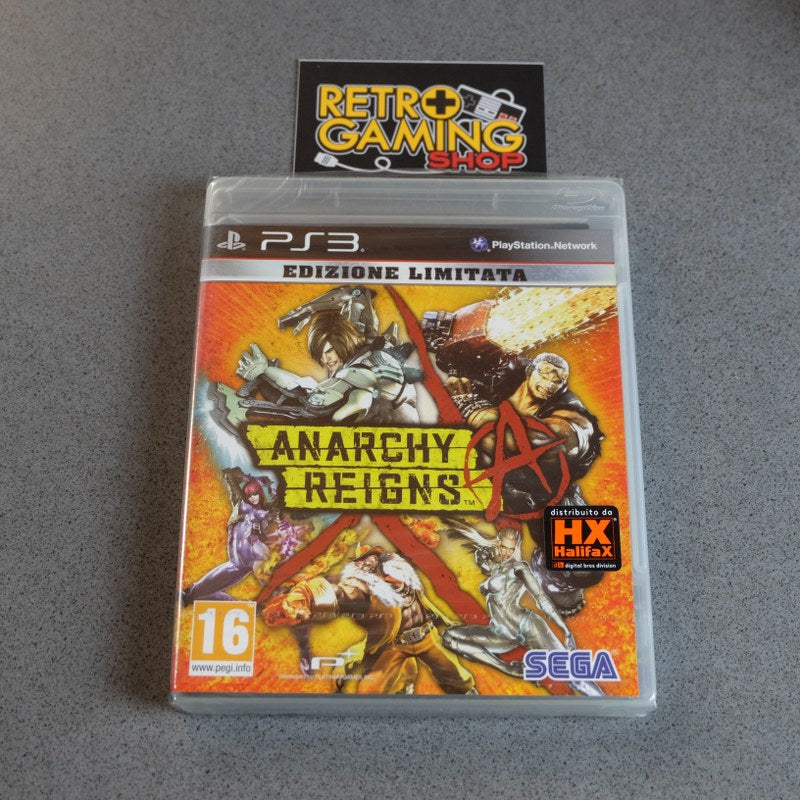 Vendita Anarchy Reigns Edizione Limitata Nuovo - Retrogaming Shop