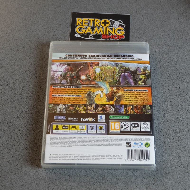 Vendita Anarchy Reigns Edizione Limitata Nuovo - Retrogaming Shop