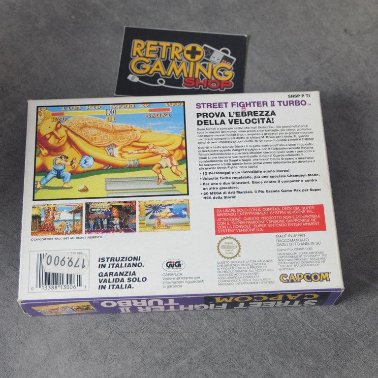 Vendita Street Fighter 2 Turbo - Retrogaming Shop