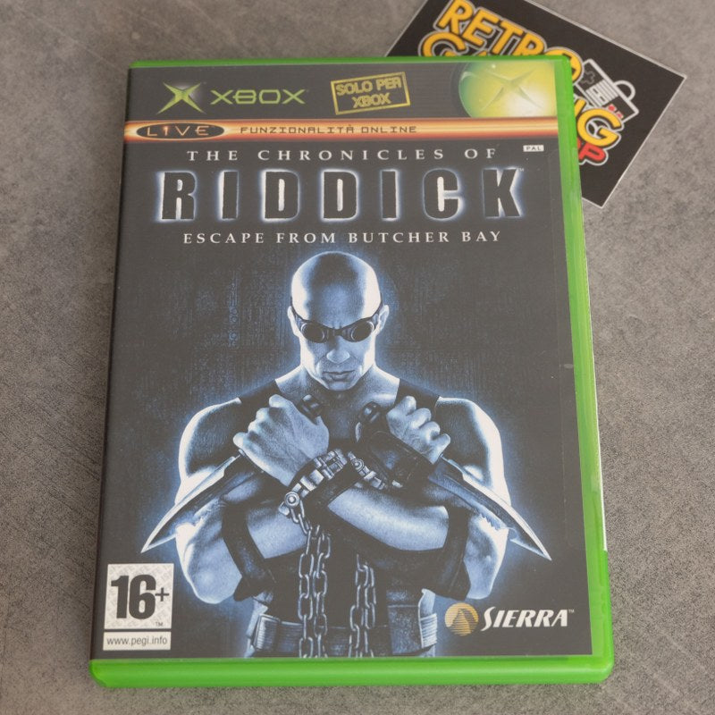 Vendita The Chronicles of Riddick Escaper From Butcher Bay - Retrogaming Shop