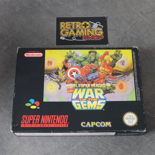 Marvel Super Heroes in War of The Gems Nintendo