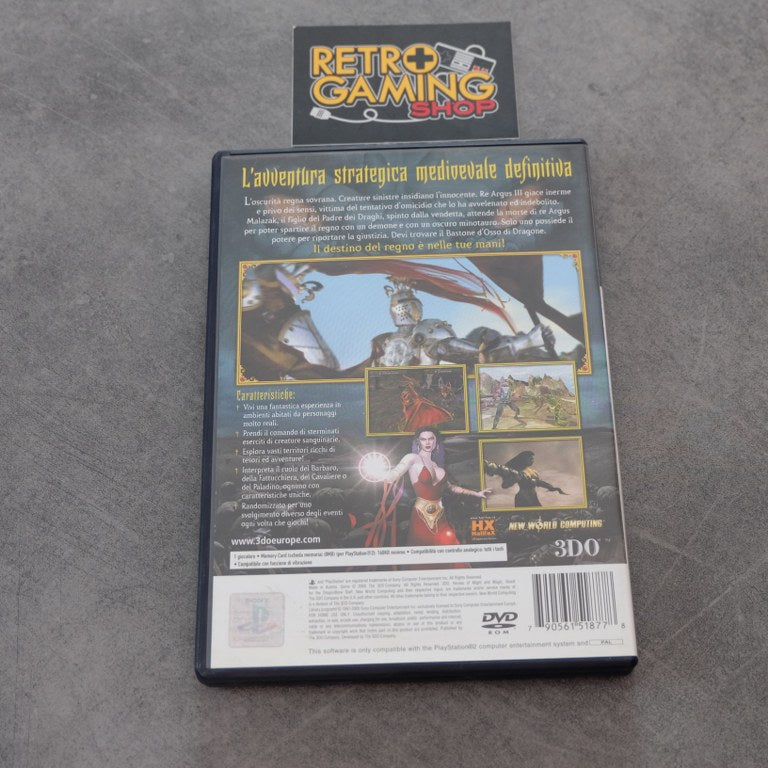 Heroes of Might and Magic Quest For The Dragonbone Staff Sony