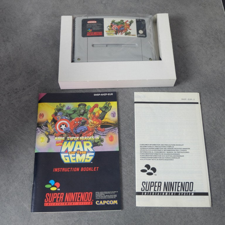 Marvel Super Heroes in War of The Gems Nintendo