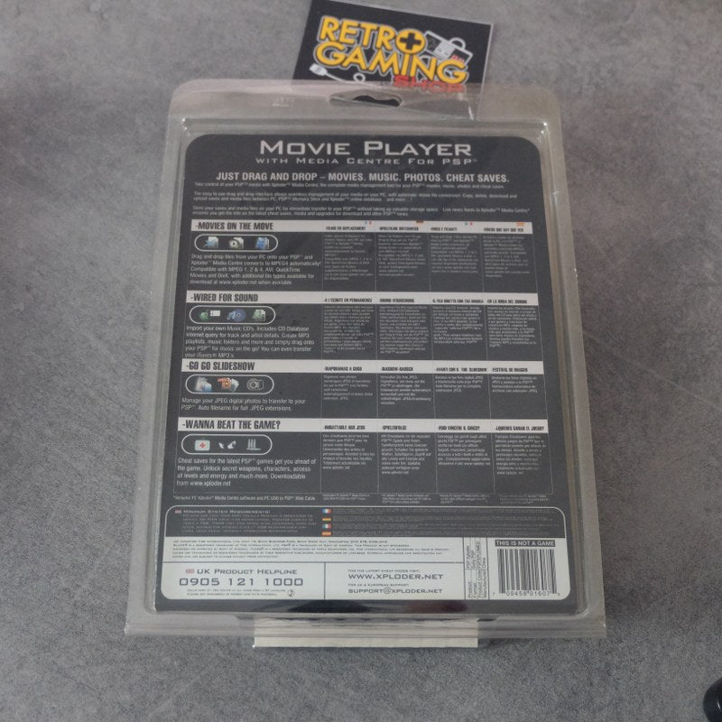Vendita Psp Movie Player With Media Centre - Retrogaming Shop