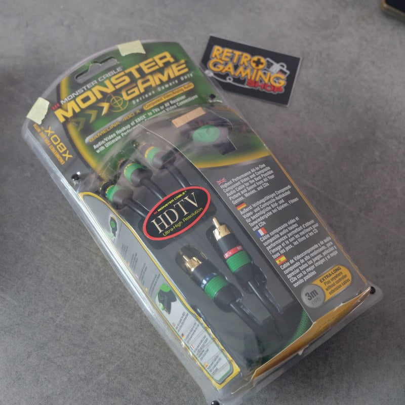 Vendita Monster Cable Component Video/Analog Audio - Retrogaming Shop