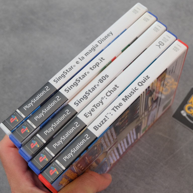 Vendita Lotto giochi per Cantanti - Retrogaming Shop