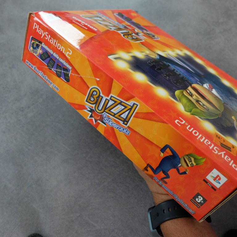 Vendita Buzz Superquiz Versione Noleggio - Retrogaming Shop